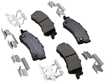 Rear Brake Pad Gold Semi Metallic - 17D792MH
