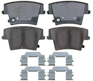 Rear Brake Pad Professional Semi Metallic - 17D883MH