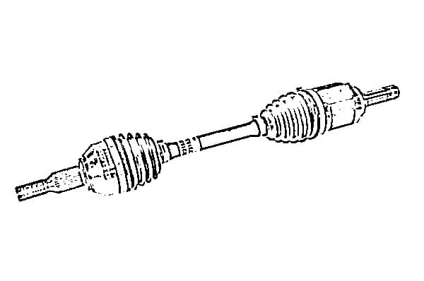 Axle Shaft Front Left