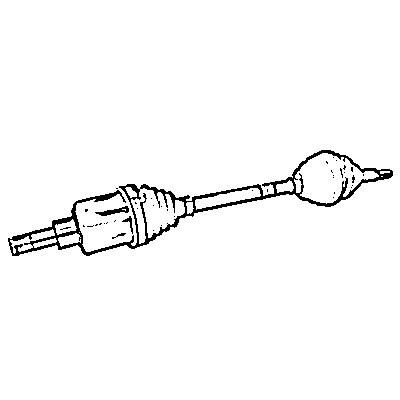 Axle Shaft Front Right