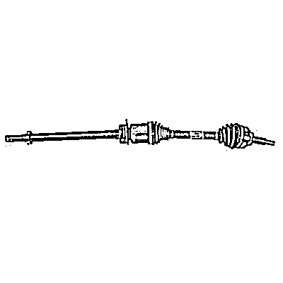Axle Shaft Front Right
